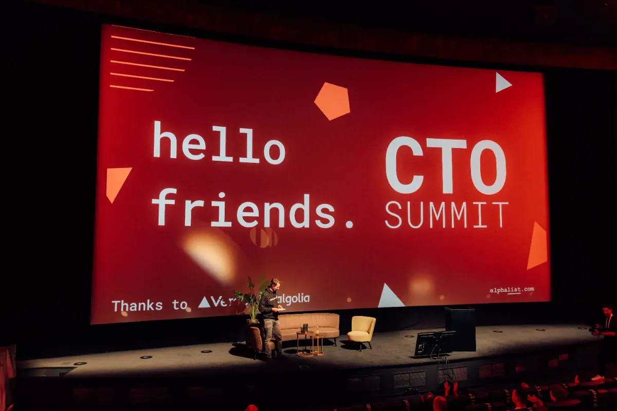 The CTO Summit room